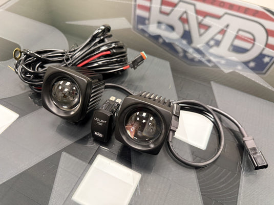 Blue LED Laser Light Kit (Pair)