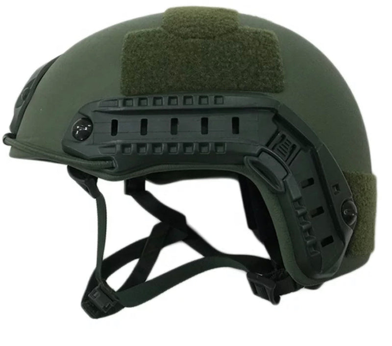 Load image into Gallery viewer, Ballistic Helmet RT2 High Cut Helmet: Tested to LEVEL IIIA (Included Arc Rails, Padding, Straps)

