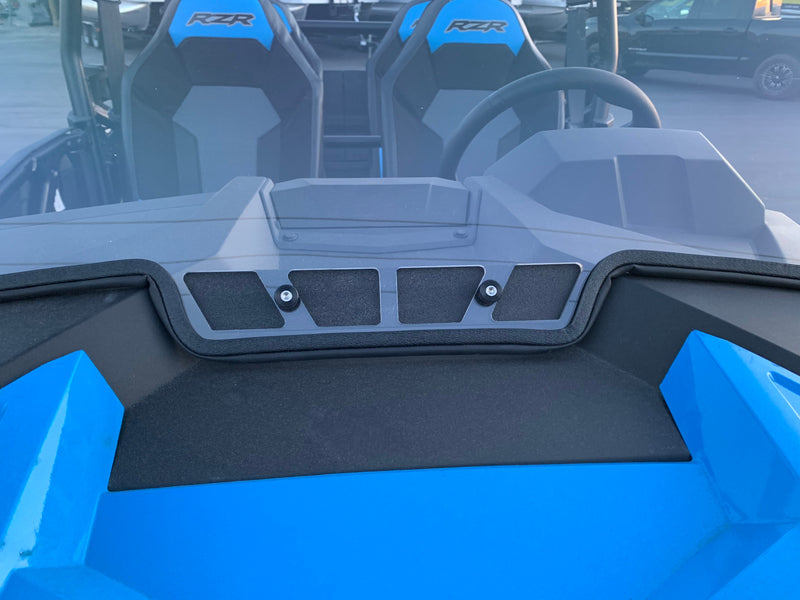 Load image into Gallery viewer, Vented Full Polycarbonate Windshield with Quick Straps for 2019+ RZR 1000, Turbo (upgrade options)
