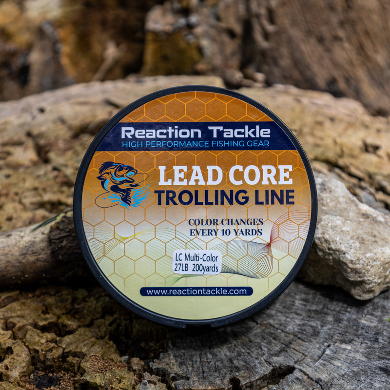Load image into Gallery viewer, Reaction Tackle Lead Core Metered Trolling Braided Line
