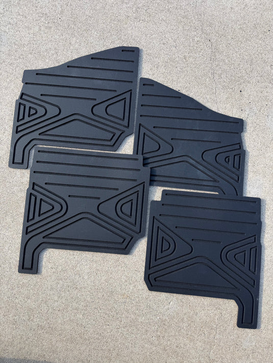 Polaris Ranger 1000 Non XP HD 9mm Rubber Mats (2025 to current)