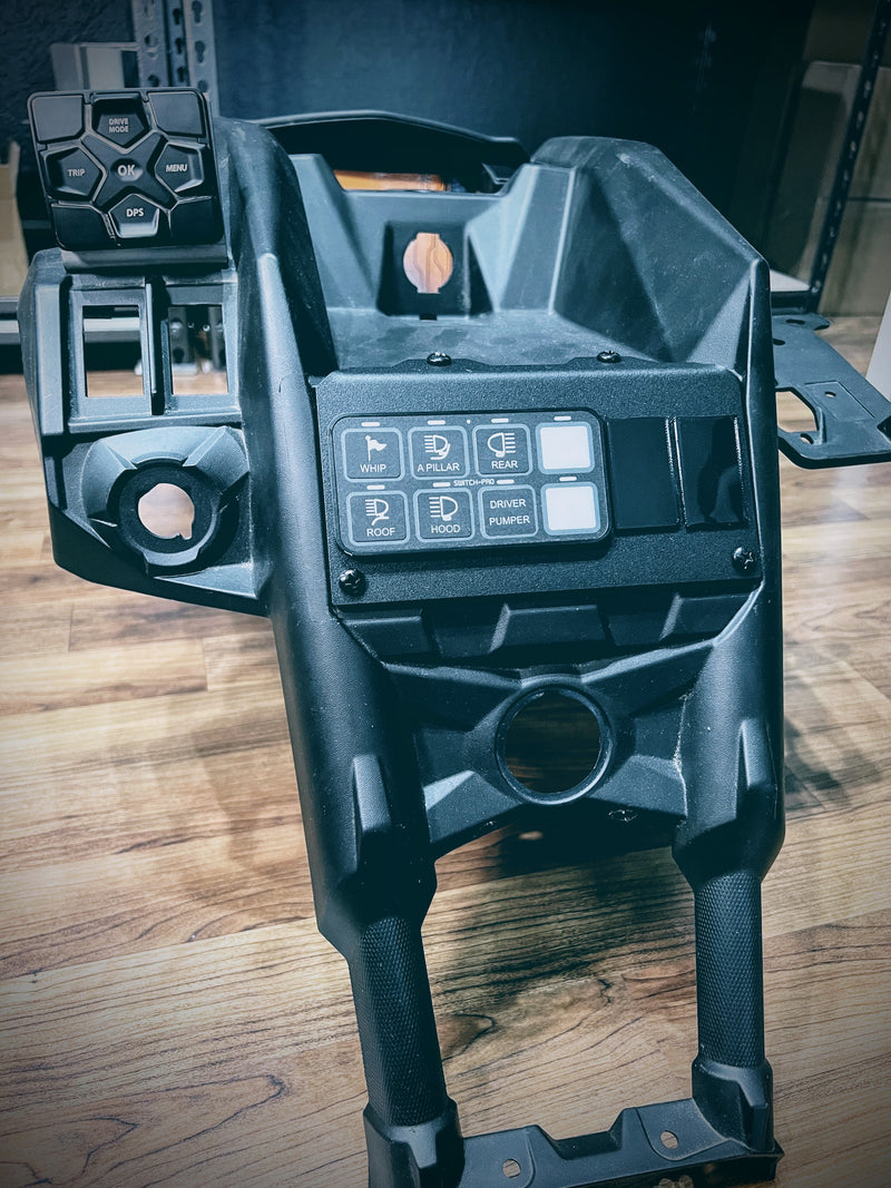 Load image into Gallery viewer, 2017-2025 Can-Am X3 Switch-Pros 8 + 2 Center Console Piece
