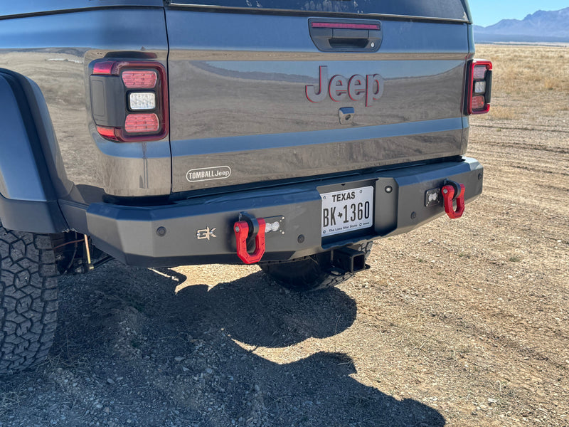 Load image into Gallery viewer, Gauntlet Rear Bumper for 2020+ Jeep Gladiator JT
