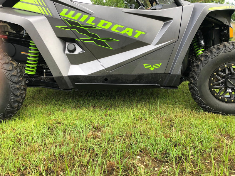 Load image into Gallery viewer, Trail Armor Full Skids with Slider Nerfs Off Road Steel Rock Sliders for 2018-22 Textron Wildcat XX
