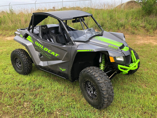 Trail Armor Full Skids with Slider Nerfs Off Road Steel Rock Sliders for 2018-22 Textron Wildcat XX