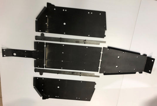 Trail Armor Full Skids with Slider Nerfs Off Road Steel Rock Sliders for 2018-22 Textron Wildcat XX
