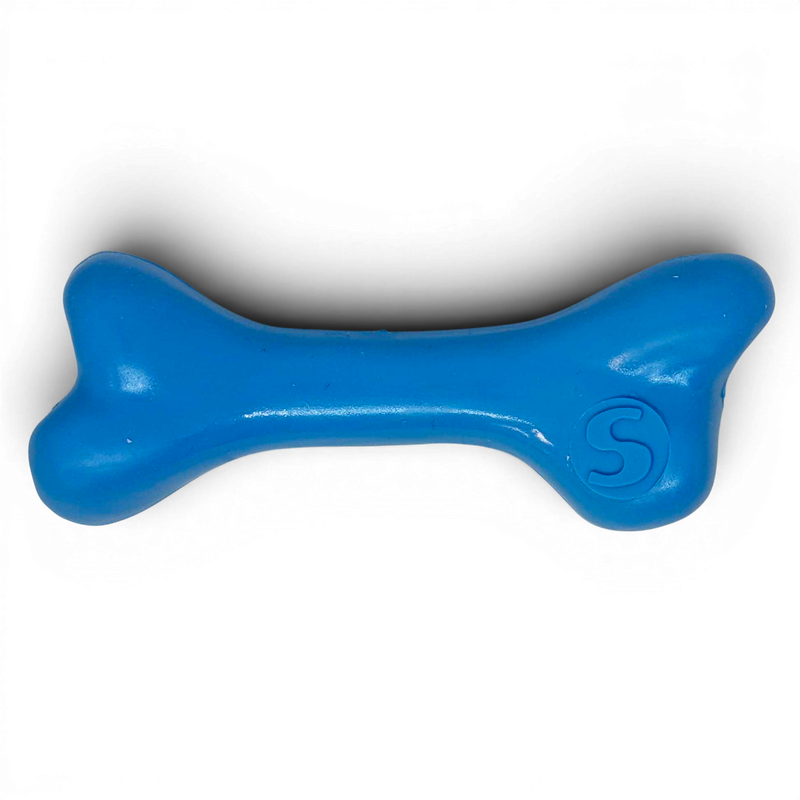 Load image into Gallery viewer, PUP-X Rubber Bone Dog Toy - Durable, Floats, Chew Toy for Large Dogs | USA
