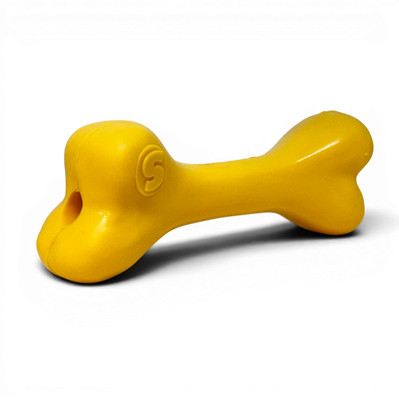 Load image into Gallery viewer, PUP-X Rubber Bone Dog Toy - Durable, Floats, Chew Toy for Large Dogs | USA

