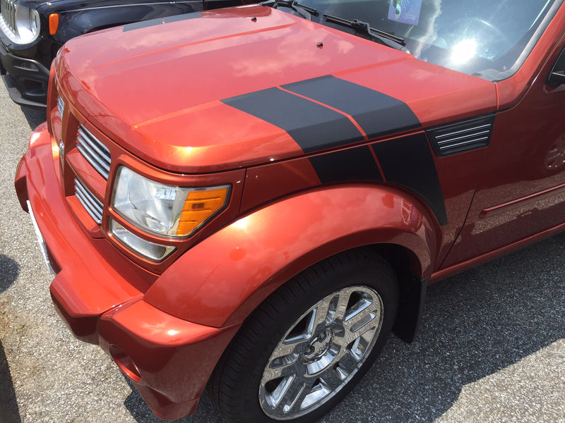 Load image into Gallery viewer, Fender Stripes Decal for 2007-2012 Dodge Nitro (x2)
