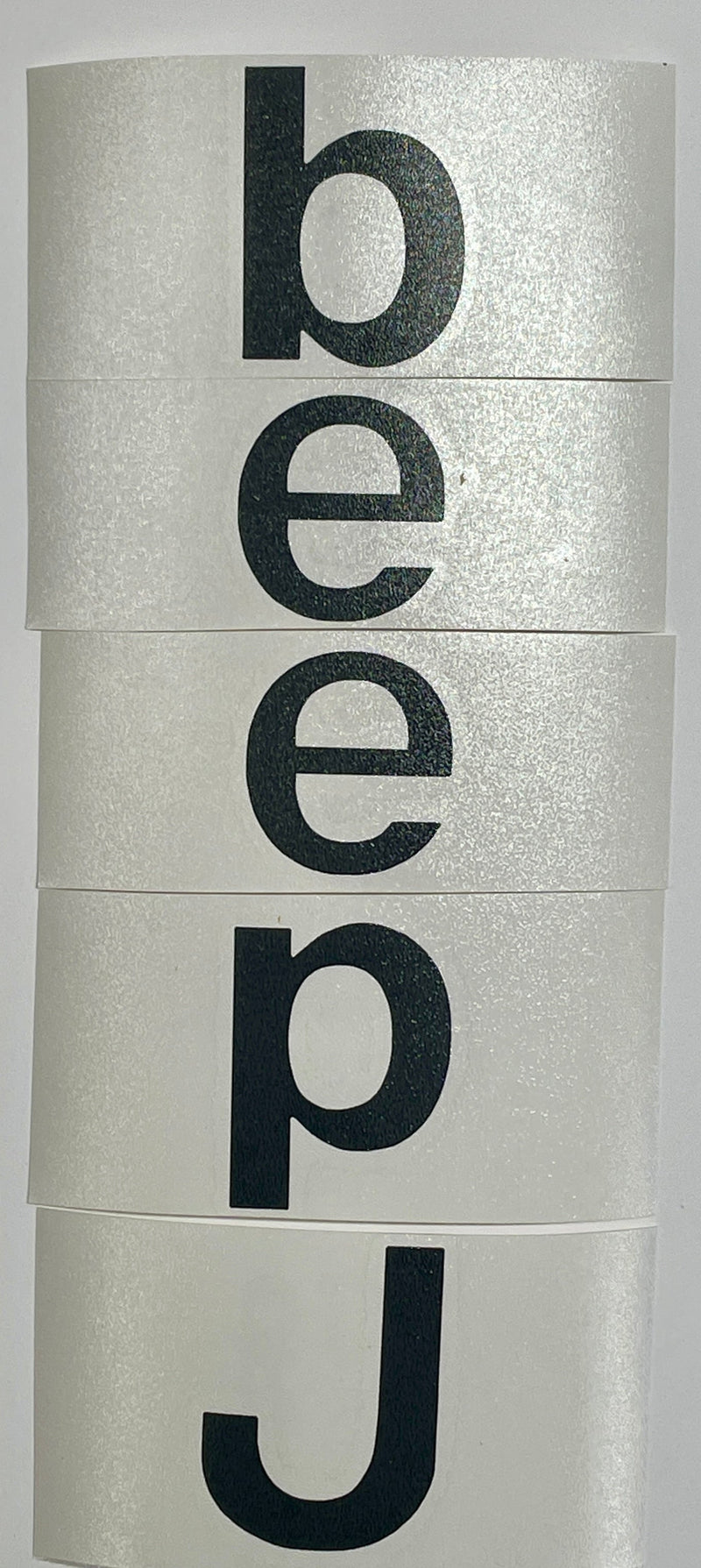 Load image into Gallery viewer, Premium Cast Vinyl Decal Letter Inlays for 2014-2022 Cherokee Liftgate
