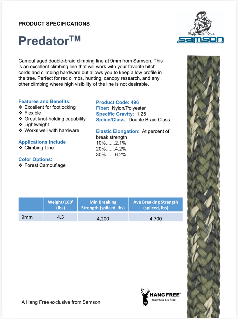 Load image into Gallery viewer, 9mm Predator™ Rope-By The Foot
