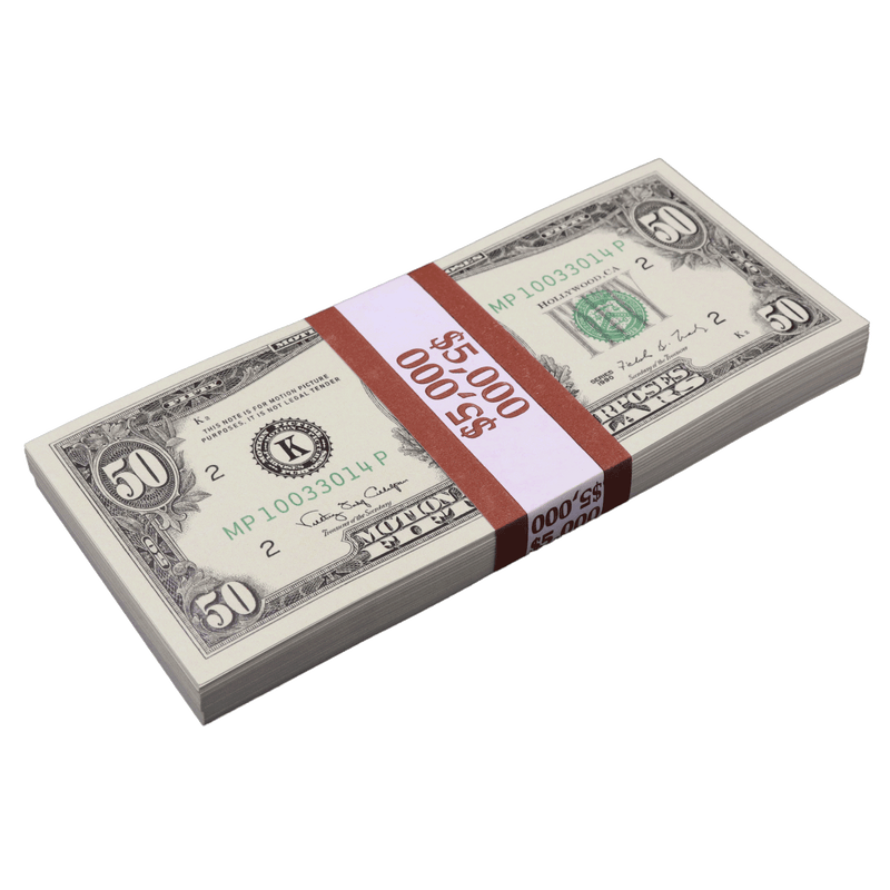 Load image into Gallery viewer, $5,000 Full Print 1990 Series Stack
