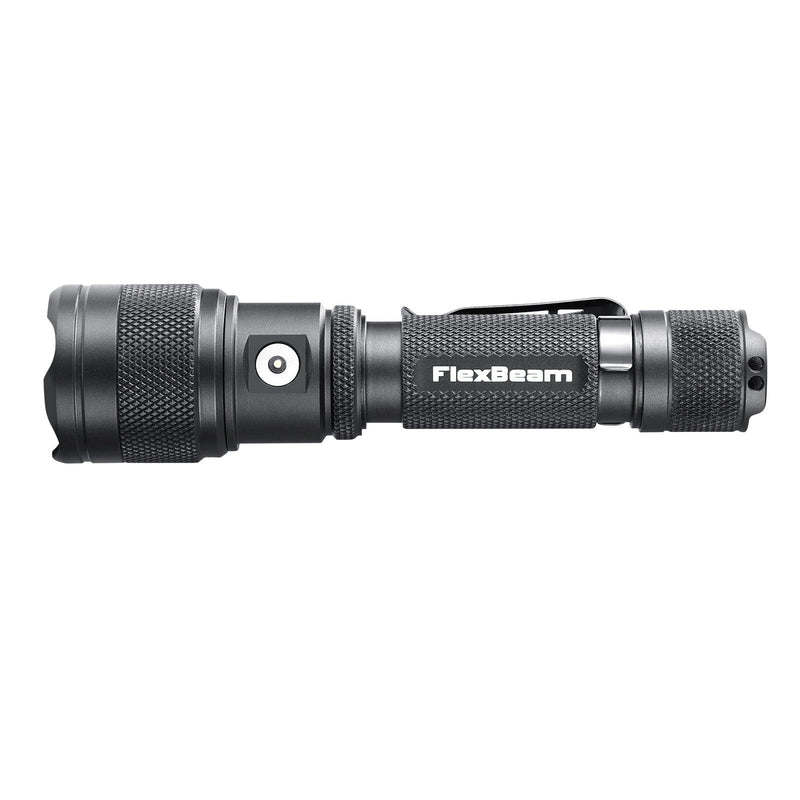 Load image into Gallery viewer, FlexBeam- 1200 Lumen Adjustable Beam Rechargeable Flashlight
