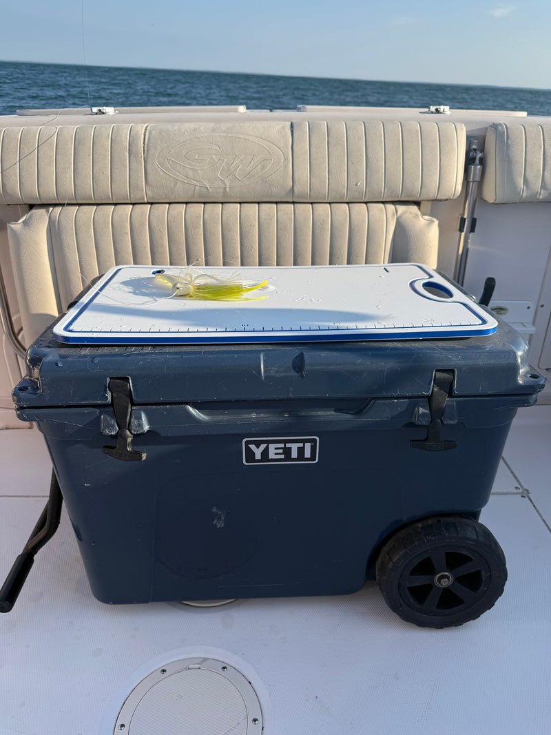 Load image into Gallery viewer, Made in the USA | Premium Bucket or Cooler Fishing Cutting Board
