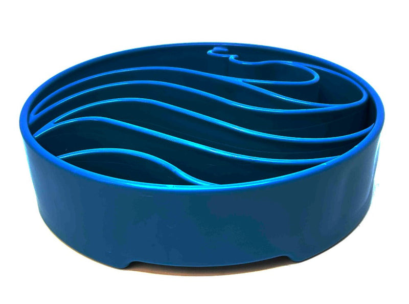 Load image into Gallery viewer, Wave eBowl Deep Slow Feeder Dog Bowl for Enrichment | Made in USA
