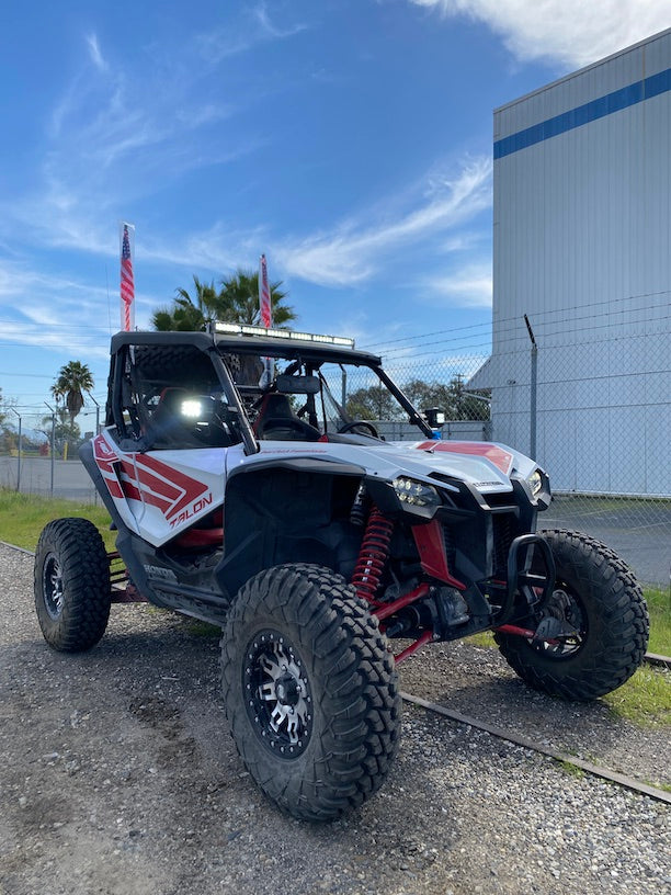 Load image into Gallery viewer, Off Road Side Mirror Pair With Sidewinder LED Pod Lights
