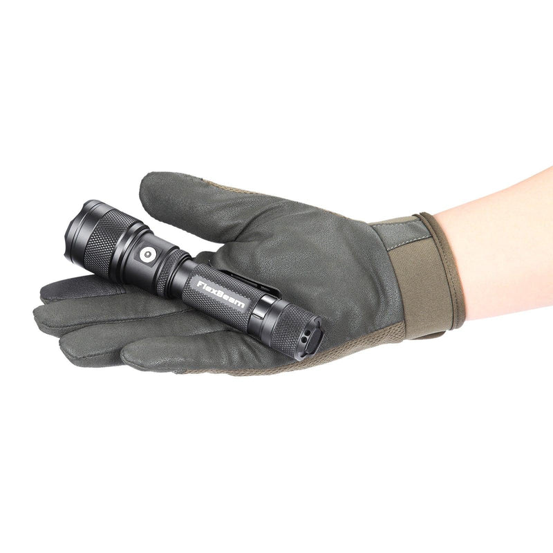 Load image into Gallery viewer, FlexBeam- 1200 Lumen Adjustable Beam Rechargeable Flashlight
