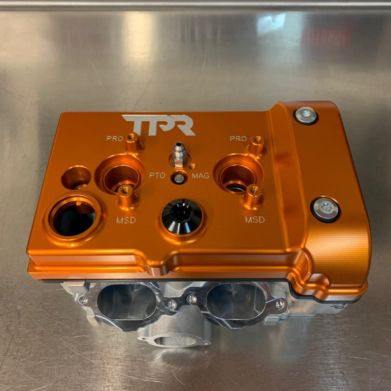 Load image into Gallery viewer, TPR010 - ORANGE Billet Valve Cover - RZR
