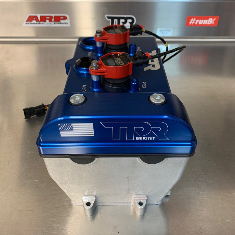 Load image into Gallery viewer, TPR010 - BLUE Billet Valve Cover - RZR

