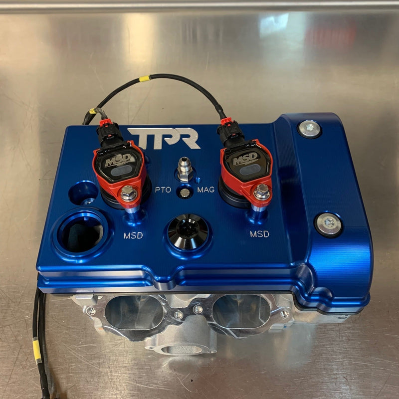 Load image into Gallery viewer, TPR010 - BLUE Billet Valve Cover - RZR

