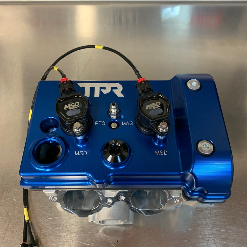 Load image into Gallery viewer, TPR010 - BLUE Billet Valve Cover - RZR
