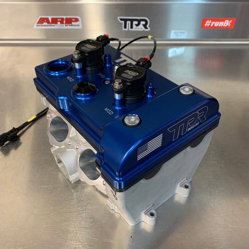 Load image into Gallery viewer, TPR010 - BLUE Billet Valve Cover - RZR
