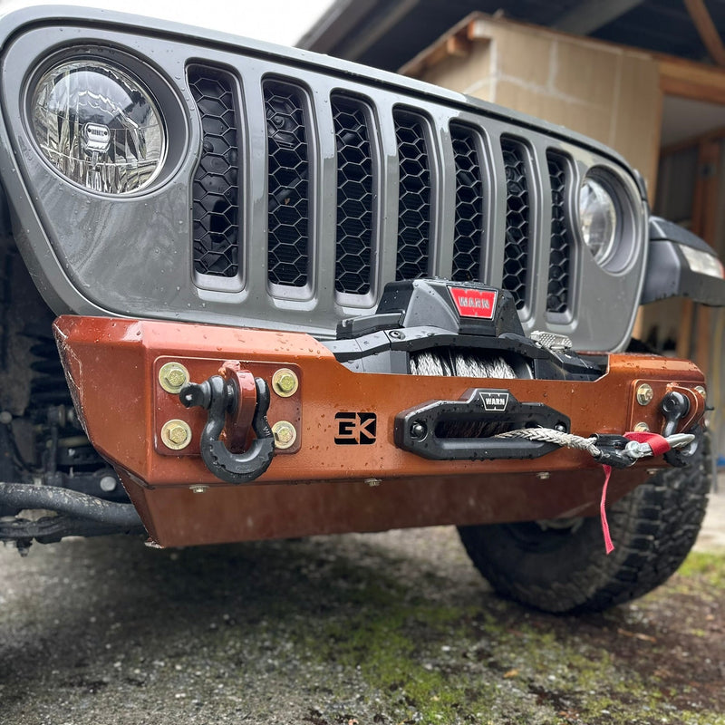 Load image into Gallery viewer, Gauntlet Front Bumper w/Winch Plate for Jeep JL/JT  (2018+)
