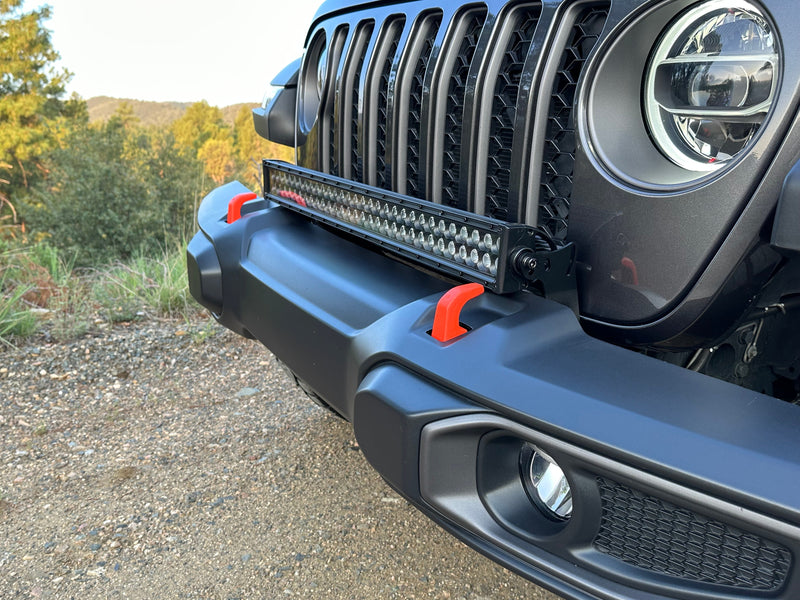 Load image into Gallery viewer, JL-JT Front Bumper 30in Light Mount
