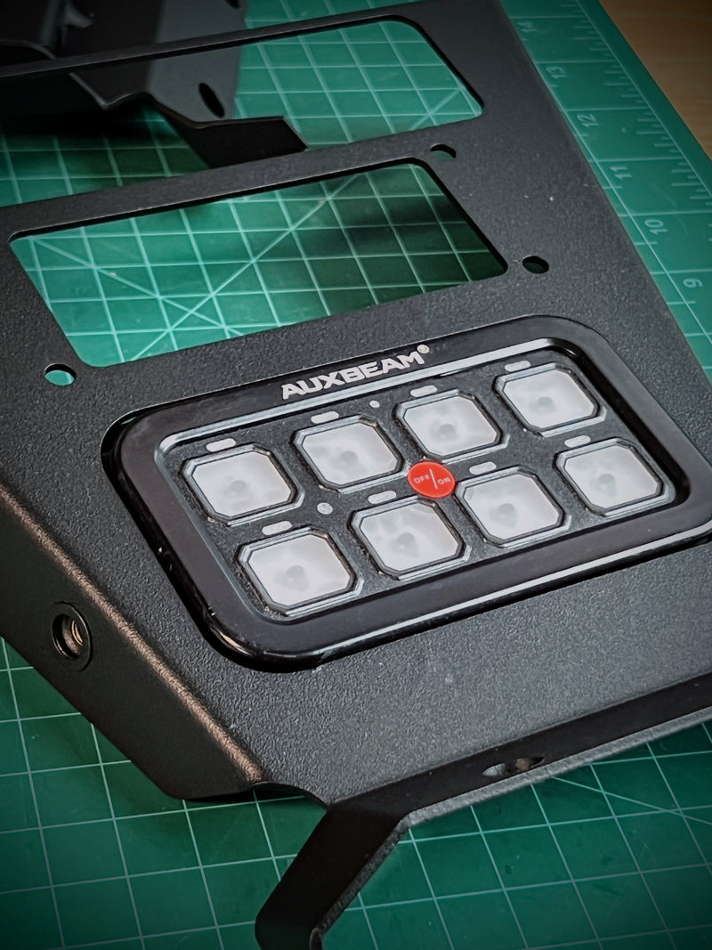 Load image into Gallery viewer, SFM Honda Talon Auxbeam 8 Gang Mount
