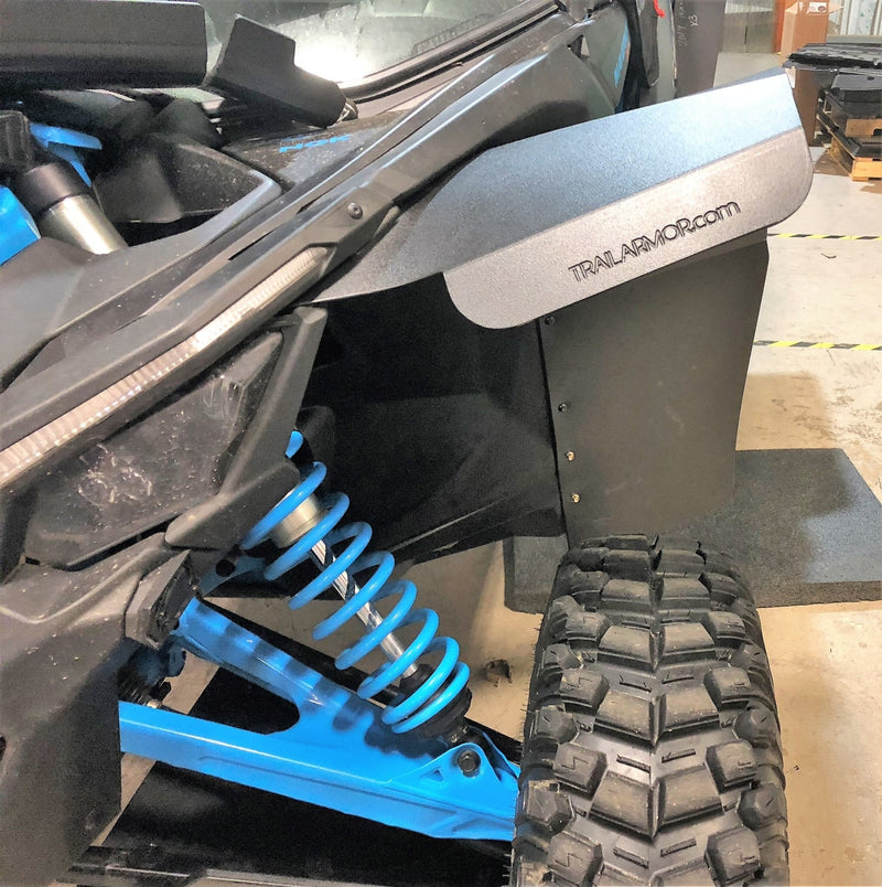 Load image into Gallery viewer, Trail Armor Super Wide Mud Flap Fender Flares for 2017+ Can-Am Maverick X3
