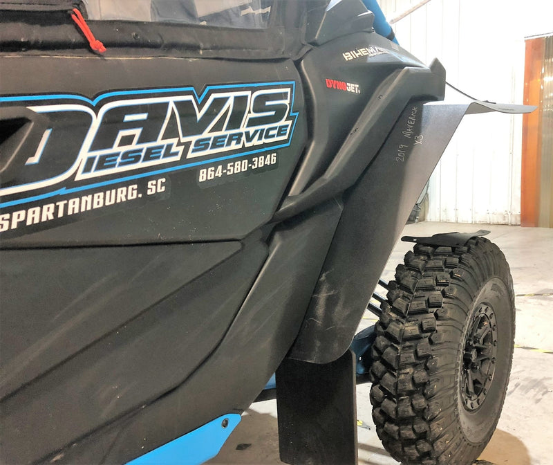 Load image into Gallery viewer, Trail Armor Super Wide Mud Flap Fender Flares for 2017+ Can-Am Maverick X3
