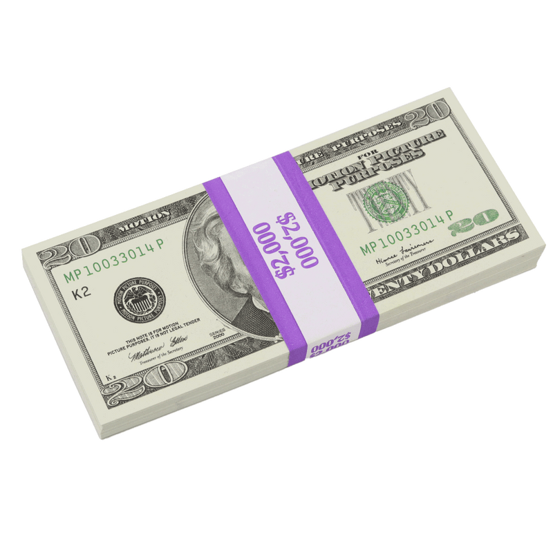 Load image into Gallery viewer, $2,000 Full Print 2000 Series Stack
