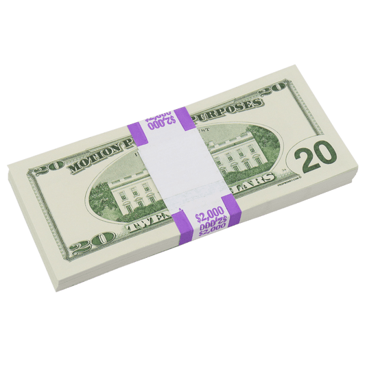 $2,000 Full Print 2000 Series Stack