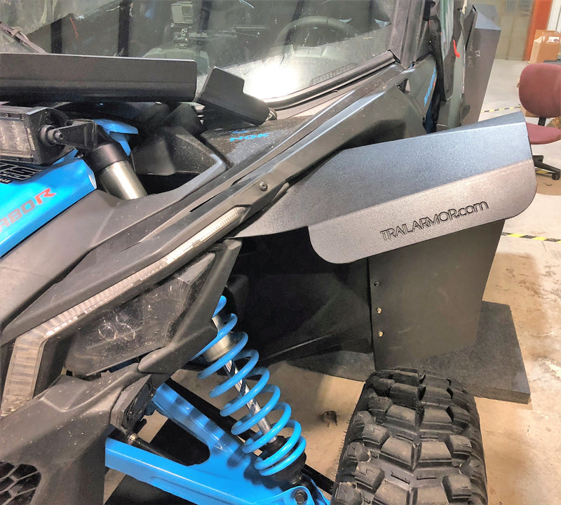 Load image into Gallery viewer, Trail Armor Super Wide Mud Flap Fender Flares for 2017+ Can-Am Maverick X3
