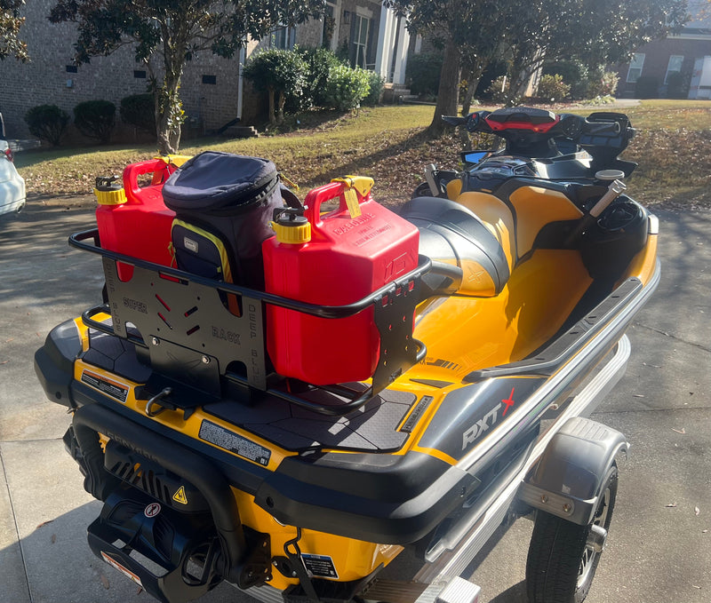 Load image into Gallery viewer, Low Profile Deep Blue with LINQ system PLUS Reinforcement Base and Back Support for Sea-Doo RXTX AND GTX MODELS ONLY with LINQ system 2018 -2026
