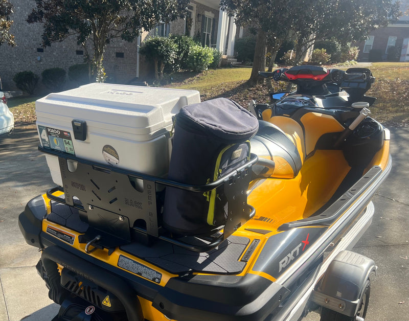 Load image into Gallery viewer, Low Profile Deep Blue with LINQ system PLUS Reinforcement Base and Back Support for Sea-Doo RXTX AND GTX MODELS ONLY with LINQ system 2018 -2026

