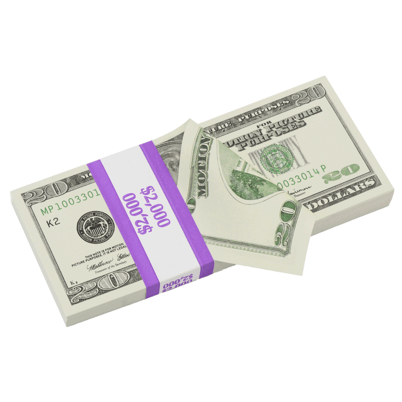 Load image into Gallery viewer, $2,000 Full Print 2000 Series Stack
