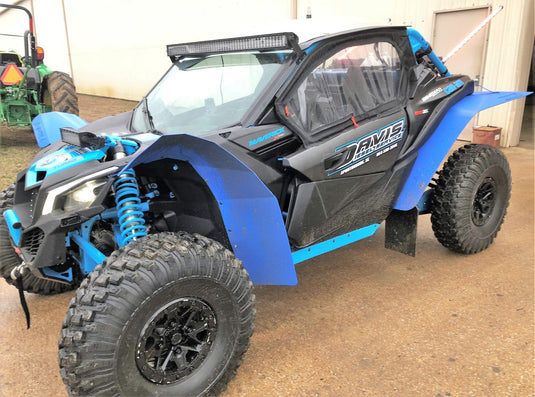 Trail Armor Super Wide Mud Flap Fender Flares for 2017+ Can-Am Maverick X3