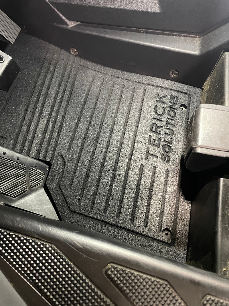 Load image into Gallery viewer, Polaris RZR PRO R Rubber Floor Mats
