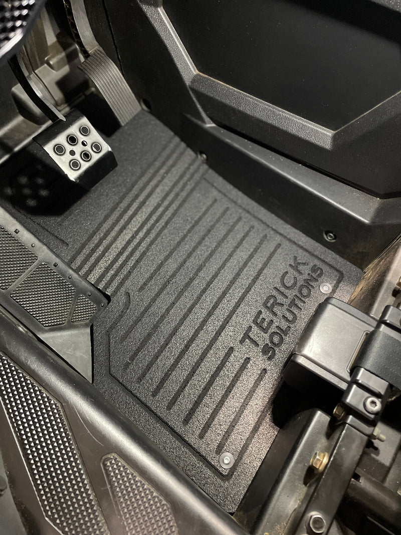 Load image into Gallery viewer, Polaris RZR PRO R Rubber Floor Mats
