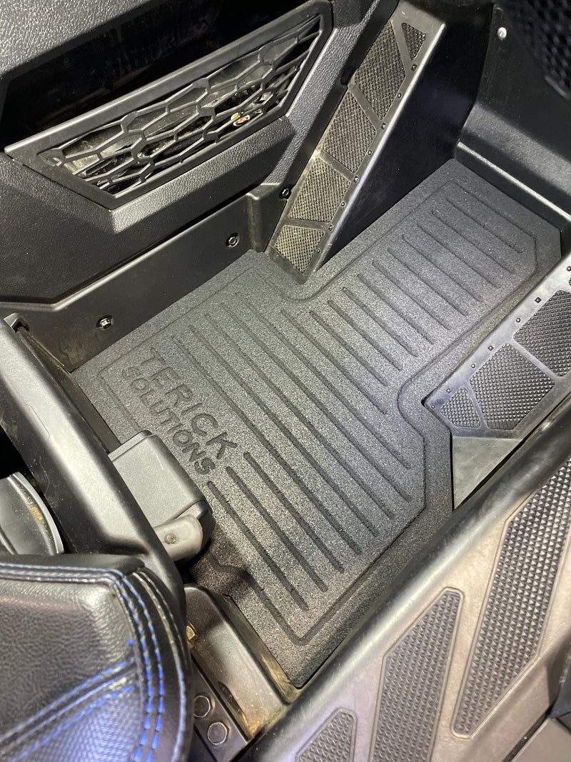 Load image into Gallery viewer, Polaris RZR PRO R Rubber Floor Mats
