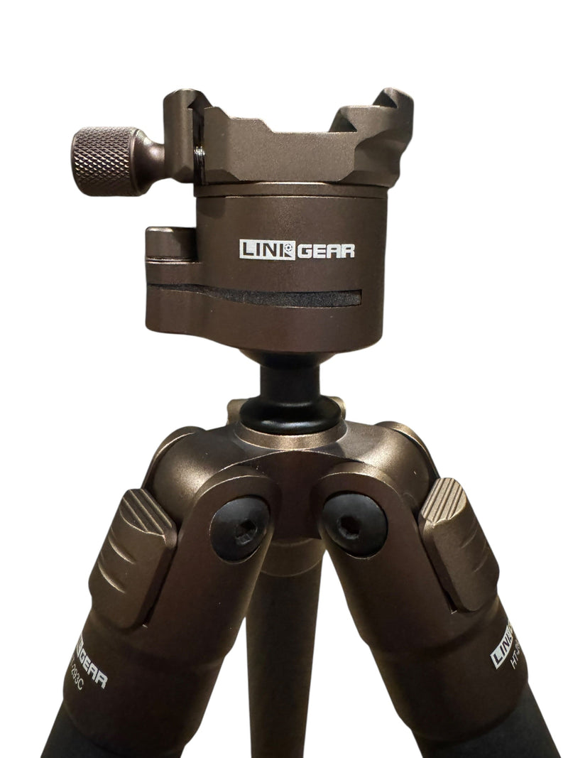 Load image into Gallery viewer, Linkogear HT-293C Carbon Fiber Shooting Tripod Picatinny Arca Swiss 61”

