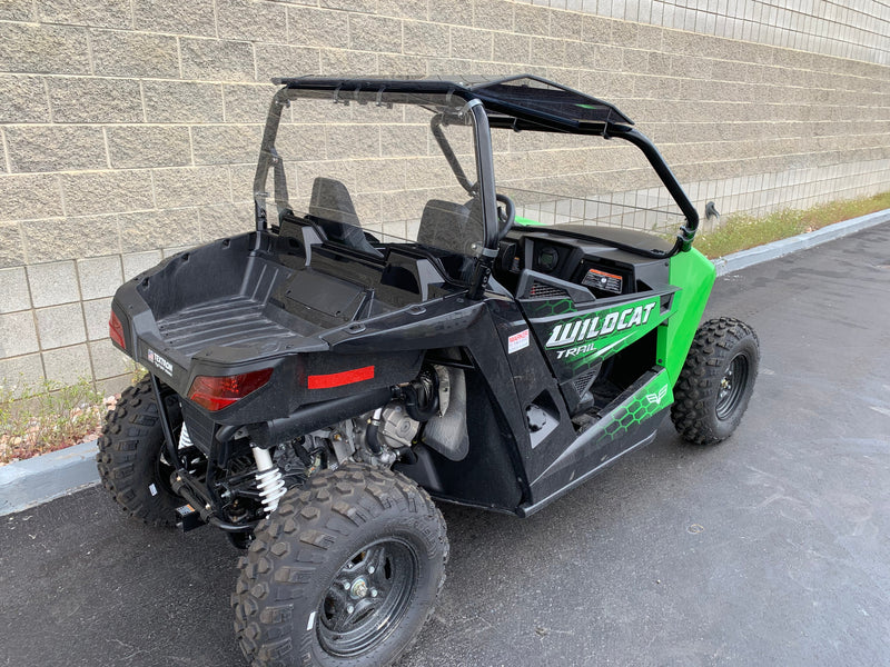 Load image into Gallery viewer, Wildcat Trail/Sport 700 Rear Windshield with Billet Mounts
