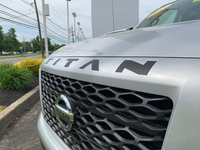 Load image into Gallery viewer, Hood Decal Letter Inserts for 2017-2024 Nissan Titan
