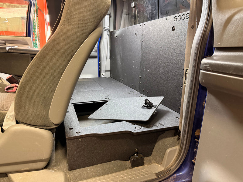 Load image into Gallery viewer, Ford - F250-350 - 1999-2007 - 1st Gen - Super Cab - Explore Series - Second Row Seat Delete - 100%
