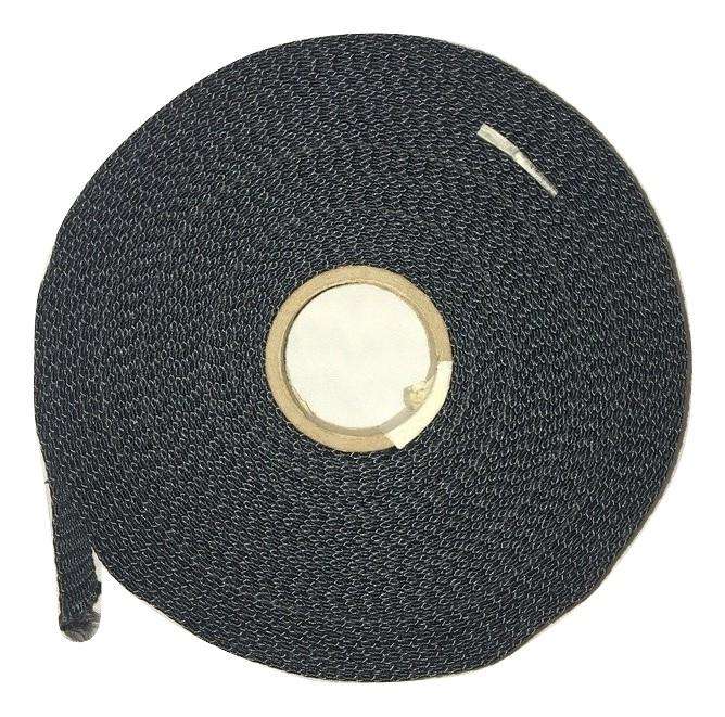Load image into Gallery viewer, 1&quot; Black Aramid Fiber Webbing - PRICE PER FT| BLACK
