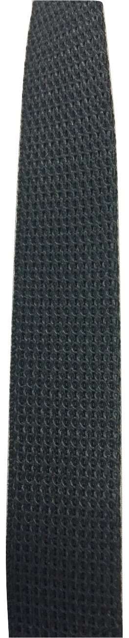 Load image into Gallery viewer, 1&quot; Black Aramid Fiber Webbing - PRICE PER FT| BLACK
