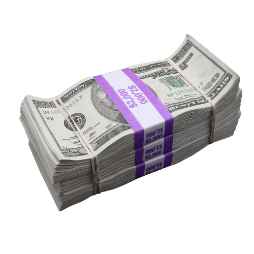 $6,000 Aged Full Print 2000 Series Stacks Bundle