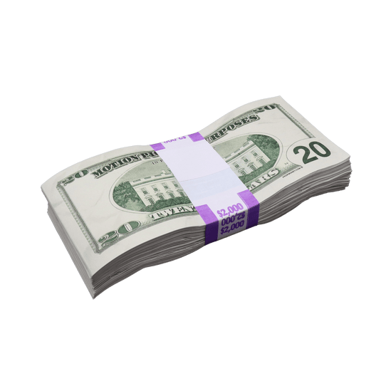 $6,000 Aged Full Print 2000 Series Stacks Bundle