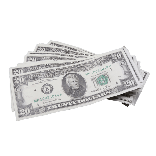 $6,000 Aged Full Print 1990 Series Stacks Bundle